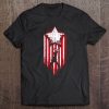 Silhouette Captain America Marvel Comics Superhero Tee