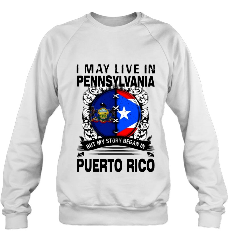 I May Live In Pennsylvania But My Story Began In Puerto Rico Mugs