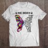 Bus Driver They Whispered To Her You Cannot Withstand The Storm Butterfly Version Tee