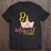 8 Years Old Birthday Girl Gift Unicorn 8Th Birthday Tee