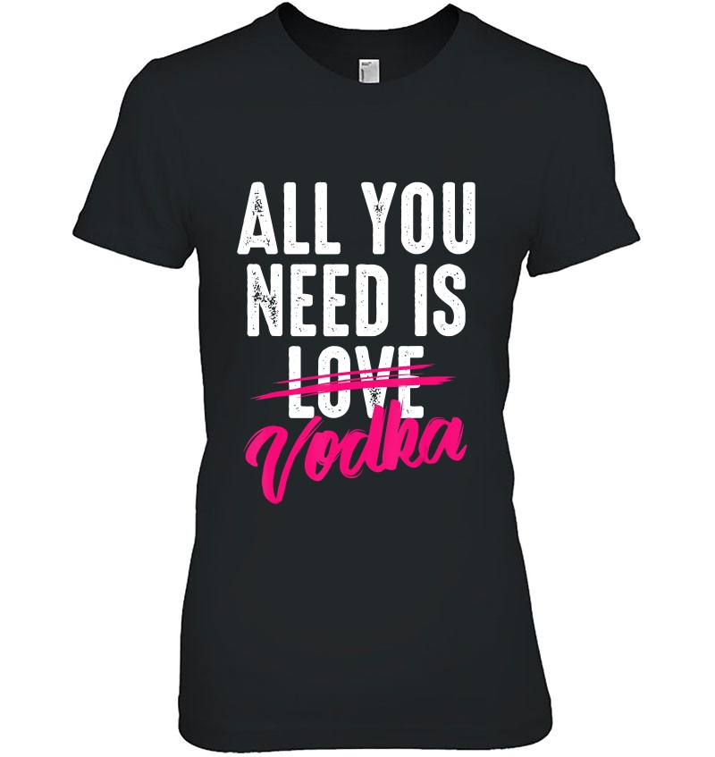 All You Need Is Vodka Cupid Cocktail Lovers Gift Hoodie