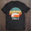 Athens, Ga Vintage Sunset Retro Hippie Van Camper Tee