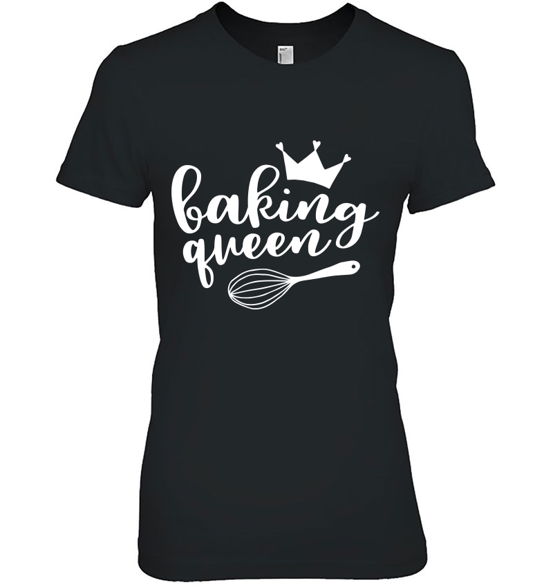 Baking Queen Graphic Love Baking All Day Ladies Tee