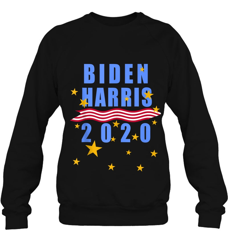 Biden Harris 2020 With American Flag Motifs Tank Top Sweatshirt