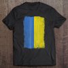 Big Texas Weathered Flag Of Ukraine Tee