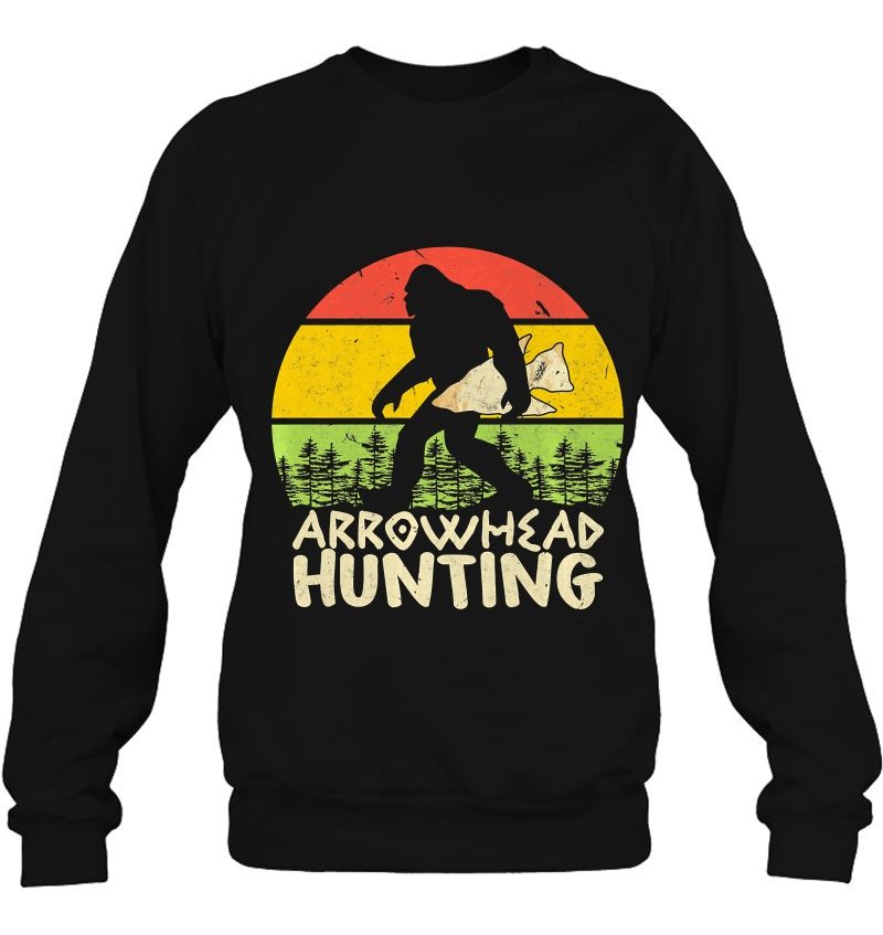 Bigfoot Arrowhead Hunting Tshirts Retro Vintage Artifacts Premium Mugs