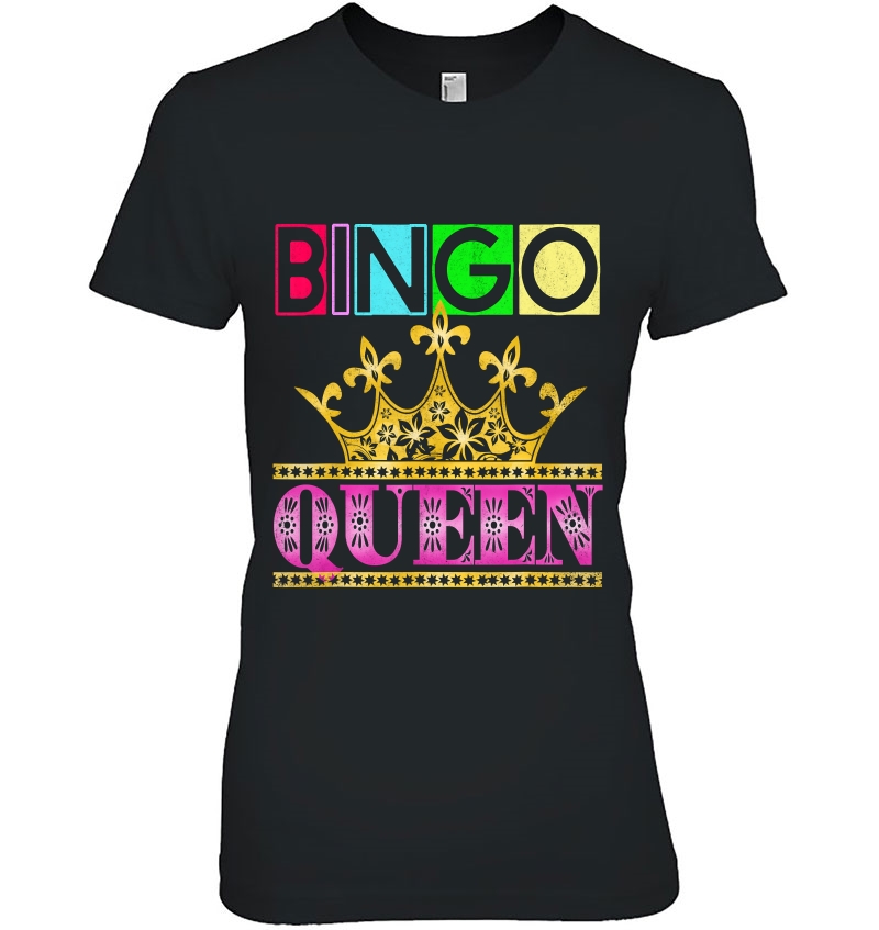 Bingo Queen Shirt - Shake Those Balls Lucky Tee Hoodie