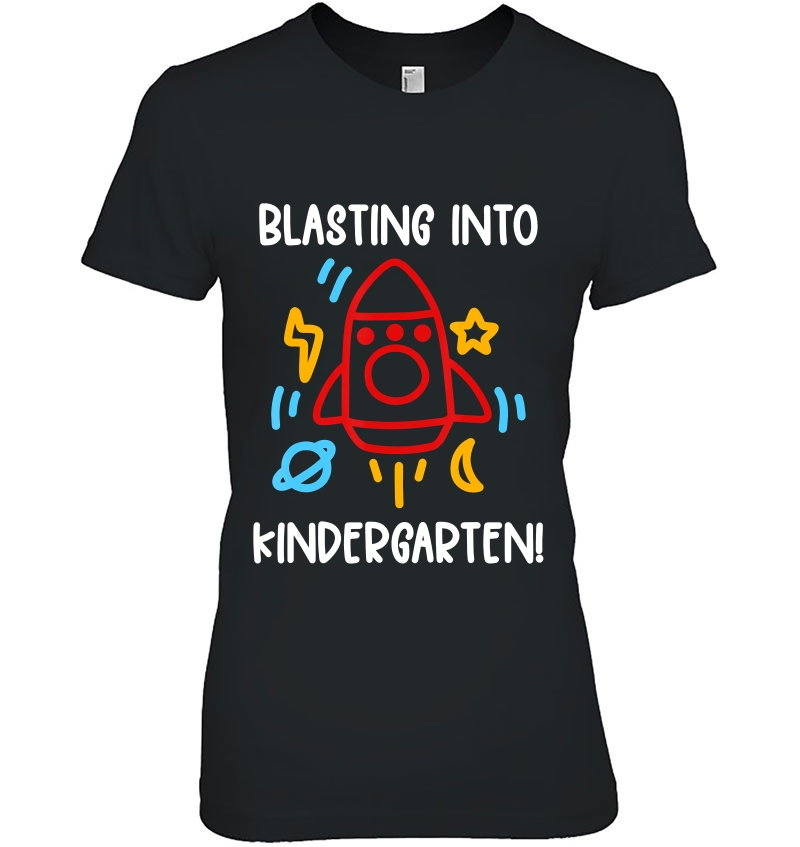 Boys Kindergarten Shirt Astronaut Gift Rocket Planets Space Hoodie