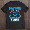 Brother Of The Birthday Gamer Birthday Boy Gaming Shirt Gift Tee