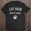 Cat Hair Don't Care Grand Feline Official Logo Premium Tee