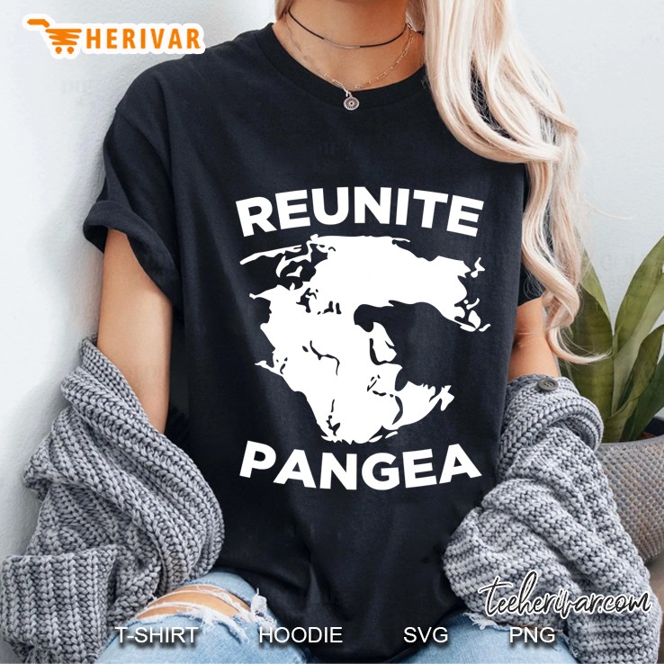 Reunite Pangea Funny Geology For A Geologist Ladies Tee