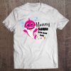 Mommy Shark Design For Mom Cute Baby Shark Women Gift Tee