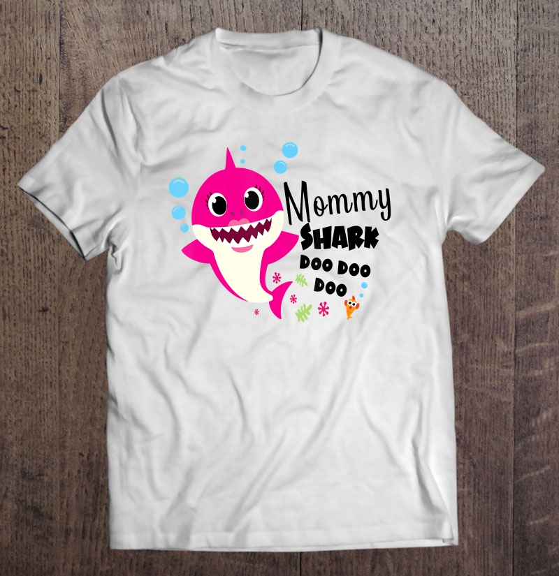 Mommy Shark Design For Mom Cute Baby Shark Women Gift T Shirts, Hoodies ...