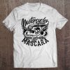 Motorcycles And Mascara Art Cute Makeup Motor Lover Gift Tank Top Tee