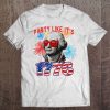 Party Like It Is 1776 4Th Of July George Washington Premium Tee