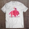 Pink Pussy Cat Hat Bald Eagle And Buffalo Tee