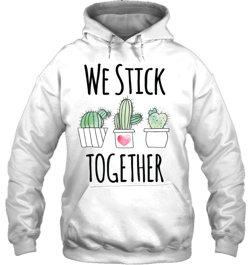 Teacher Shirt Gift Cactus Team Student We Stick Together Mugs