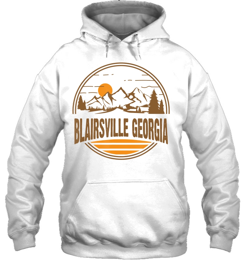 Vintage Blairsville, Georgia Mountain Hiking Souvenir Print Mugs