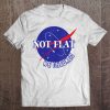 Womens Not Flat We Checked V-Neck Tee