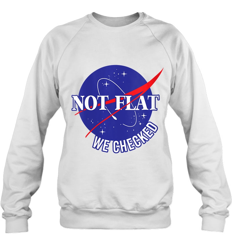 Womens Not Flat We Checked V-Neck Mugs