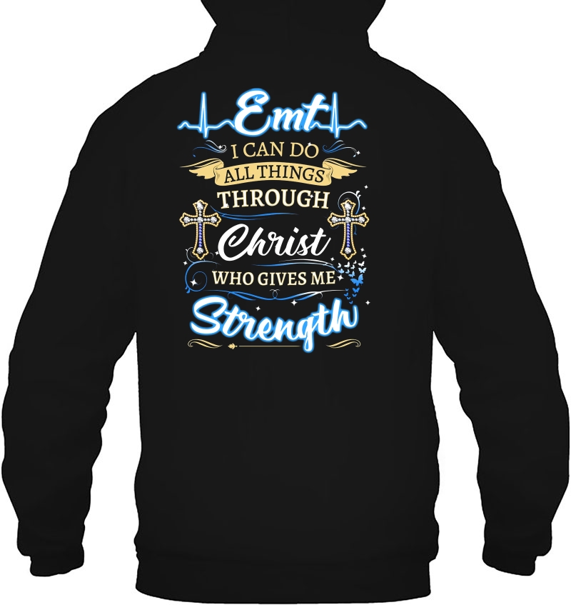 EMT I Can Do All Things Through Christ Who Gives Me Strength Mugs