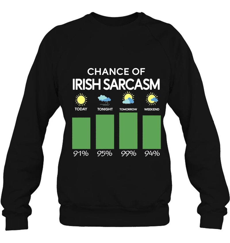 Chance Of Irish Sarcasm Funny Weather Mugs