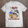 I Read Past My Bedtime Cute Owl Version Tee