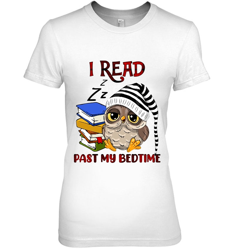 I Read Past My Bedtime Cute Owl Version Hoodie