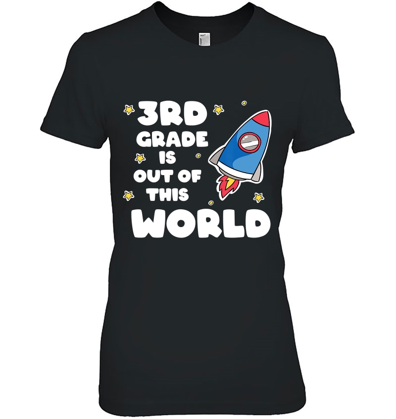 3Rd Grade Is Out Of This World Rocket Blast Off School Hoodie