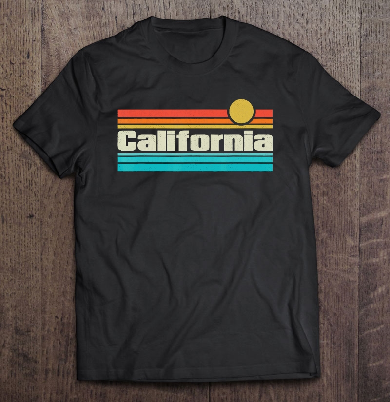 70S 80S Retro Vintage Ca California Shirt