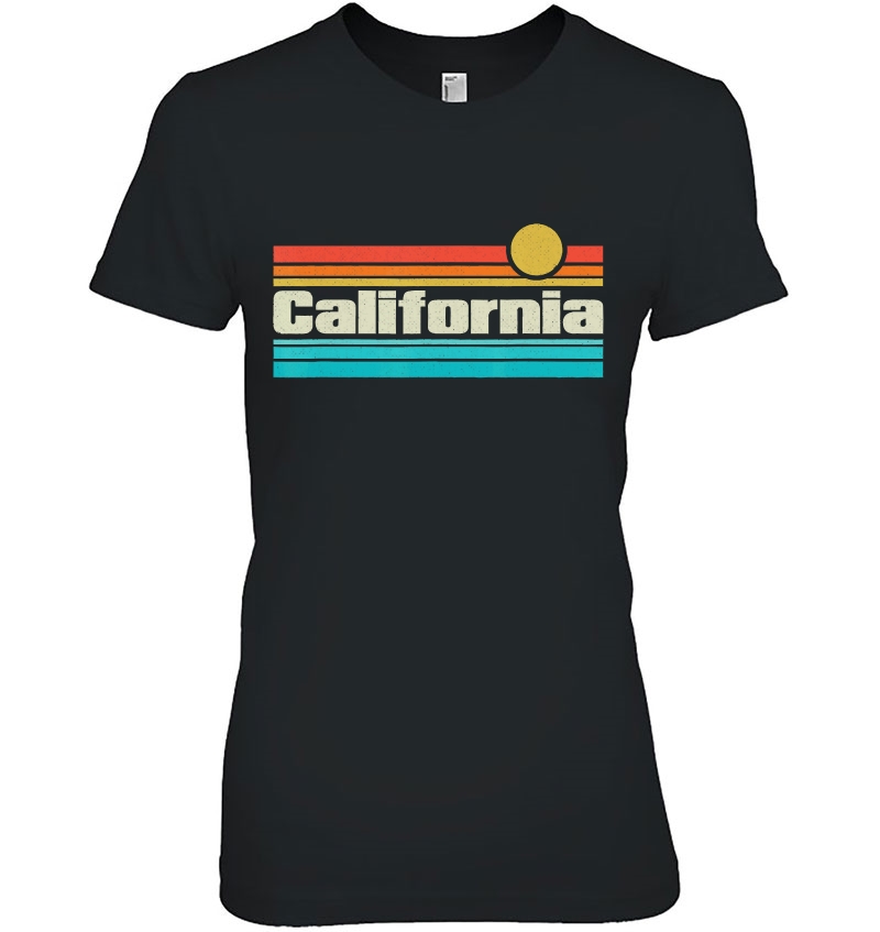 70S 80S Retro Vintage Ca California Hoodie