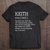 Adult Definition - First Name Keith Men Funny Tee