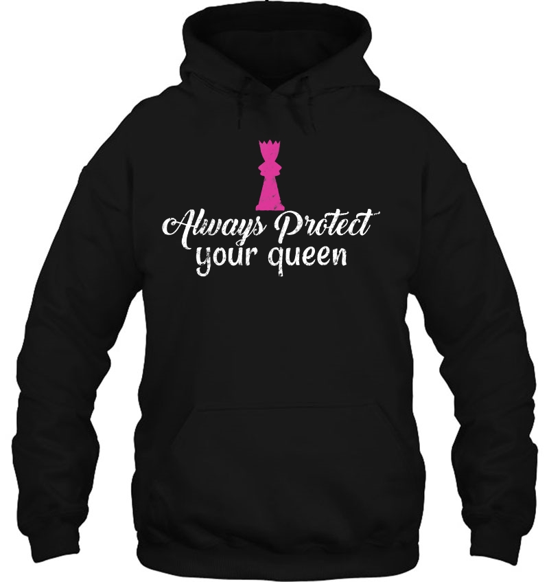 Always Protect Your Queen Chess Distressed Mugs