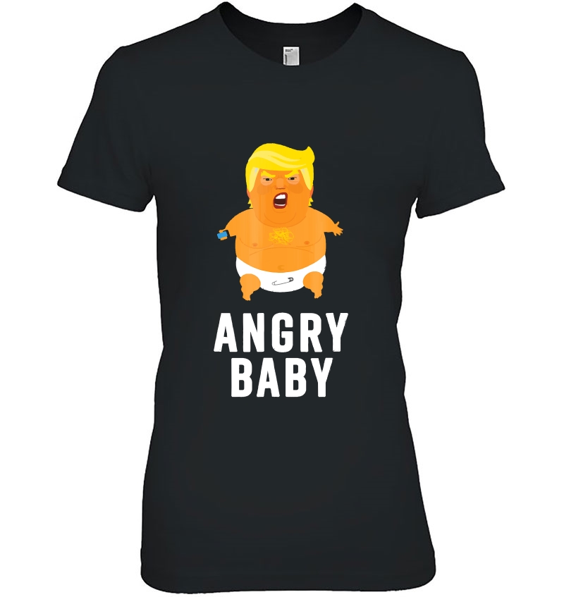 Angry Baby Trump Blimp Balloon Shirt Funny Anti Resist Tee Hoodie