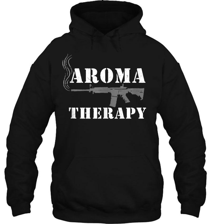Aroma Therapy, Pro Gun, Second Amendment Gun Lovers Tank Top Hoodie