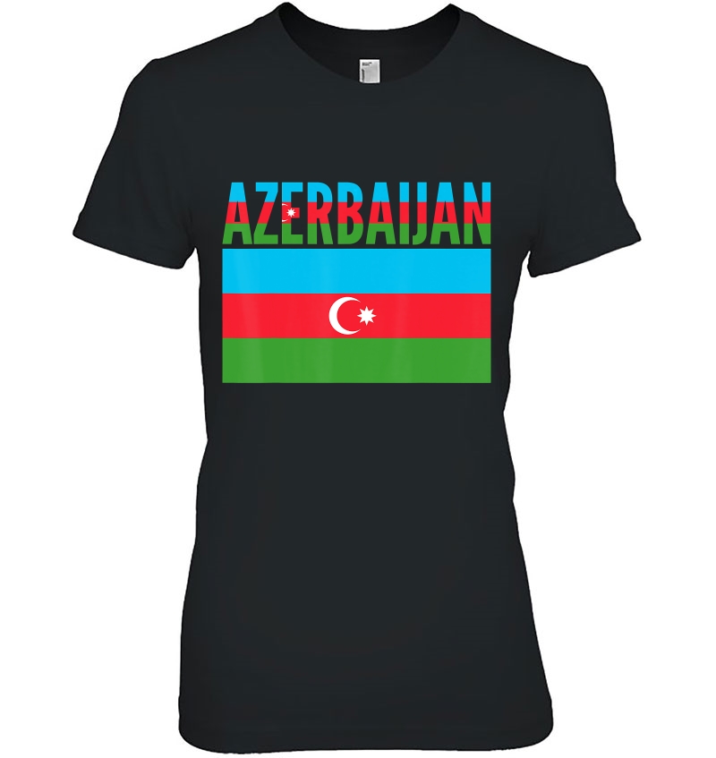 Azerbaijani Gift - Azerbaijan Country Flag Hoodie