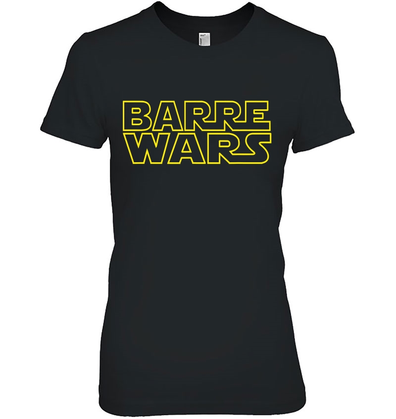 Barre Wars Shirt, Funny Barre Workout, Barre Racerback Ladies Tee
