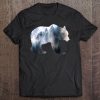 Bear Double Exposure Minimalist Surreal Wildlife Animal Premium Tee