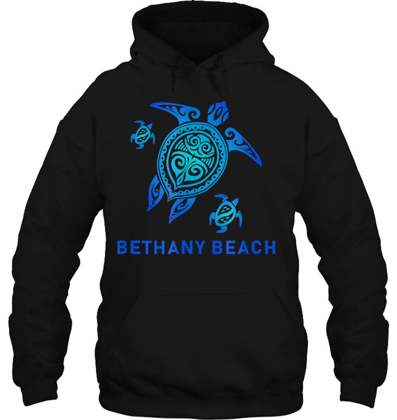 Bethany Beach Delaware Sea Blue Tribal Turtle Mugs