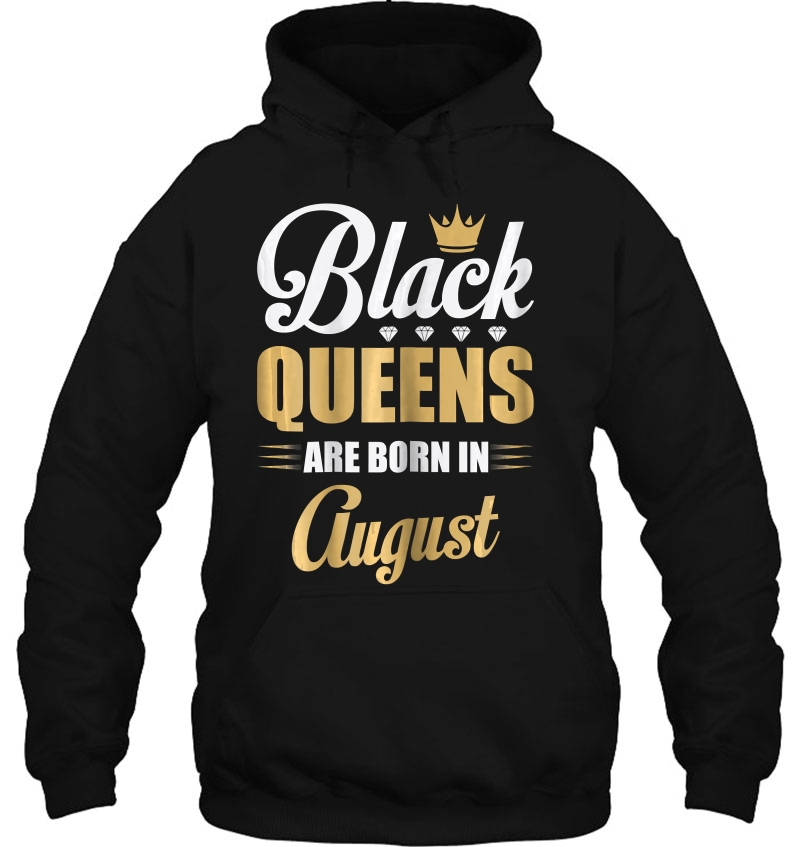 Black Queens Are Born In August - Birthday Gift Idea Mugs