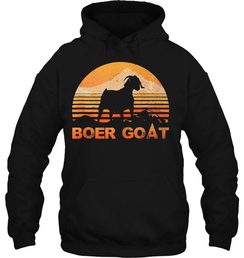 Boer Goat Tank Top, Vintage Retro Tank Top Hoodie