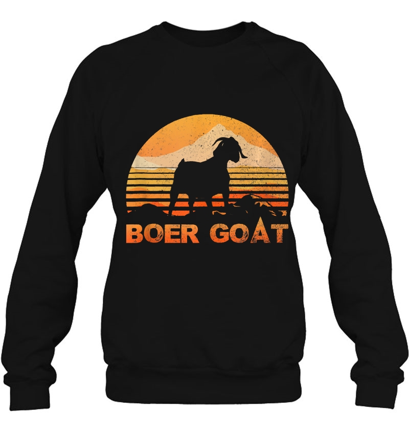 Boer Goat Tank Top, Vintage Retro Tank Top Sweatshirt
