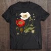 Botanical Tees Opium Red Poppy Flower Botany Tee