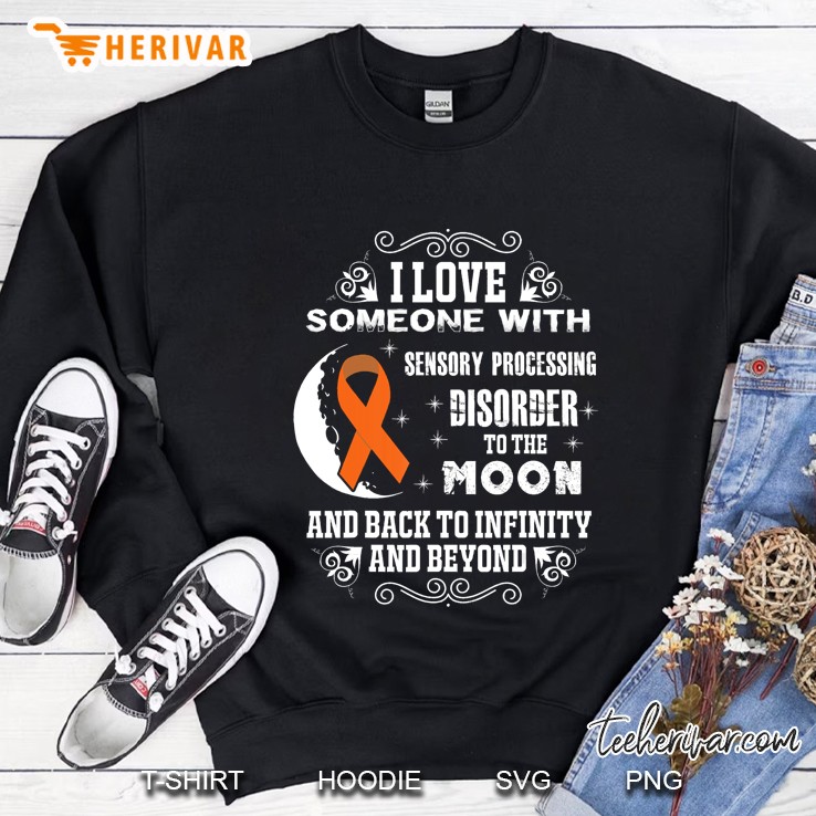 Sensory Processing Disorder Awareness Support Ribbon Sweatshirt