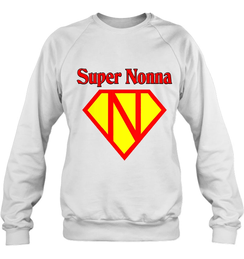 Womens Super Nonna The Italian Grandmother Premium Sweatshirt