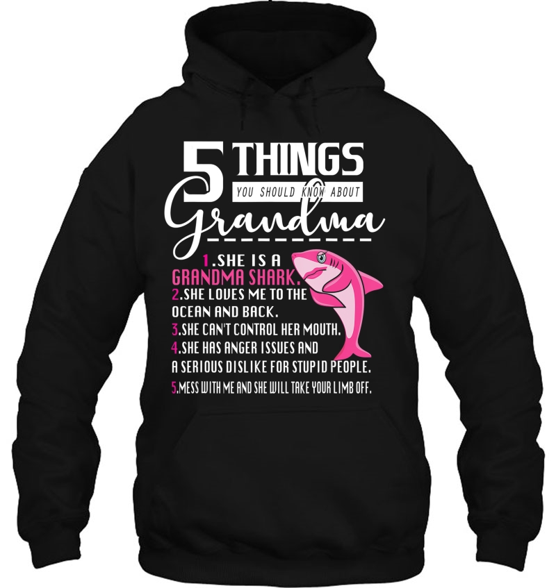 5 Things You Should Know About My Grandma Shark Cute Gift Mugs