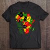 Africa Love American African Pride Black History Month Tee