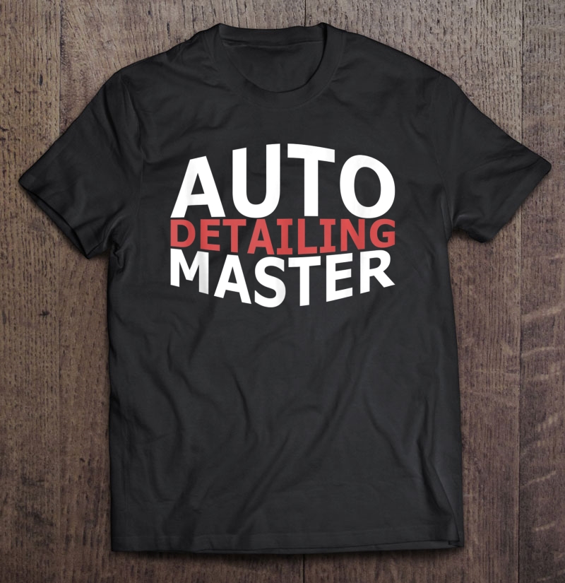 Auto Detailing Master Tank Top Shirt