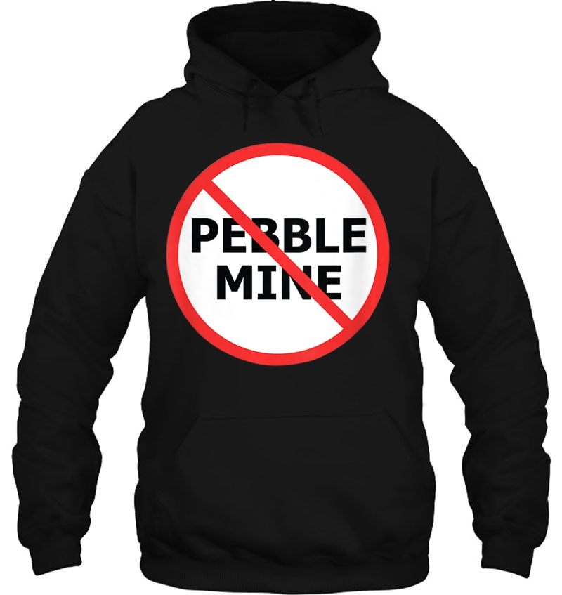 Back Design No Pebble Mine Mugs