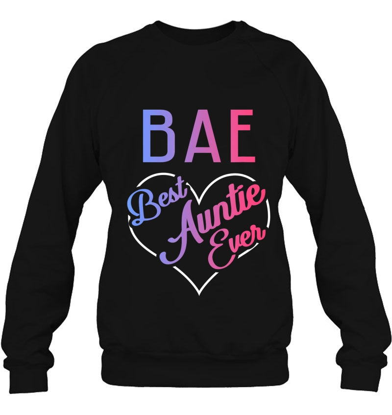 Bae Best Auntie Ever With A Heart Symbol Gift For Aunt Mugs